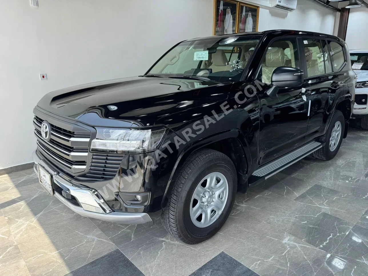 Toyota  Land Cruiser  GX  2025  Automatic  0 Km  6 Cylinder  Four Wheel Drive (4WD)  SUV  Black  With Warranty