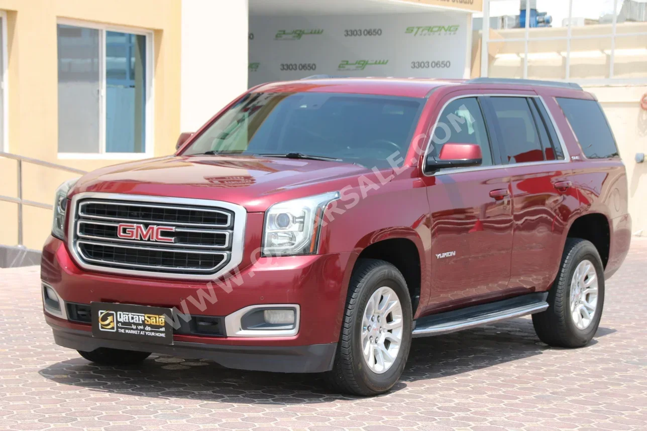 GMC  Yukon  SLE  2016  Automatic  199,500 Km  8 Cylinder  Four Wheel Drive (4WD)  SUV  Maroon
