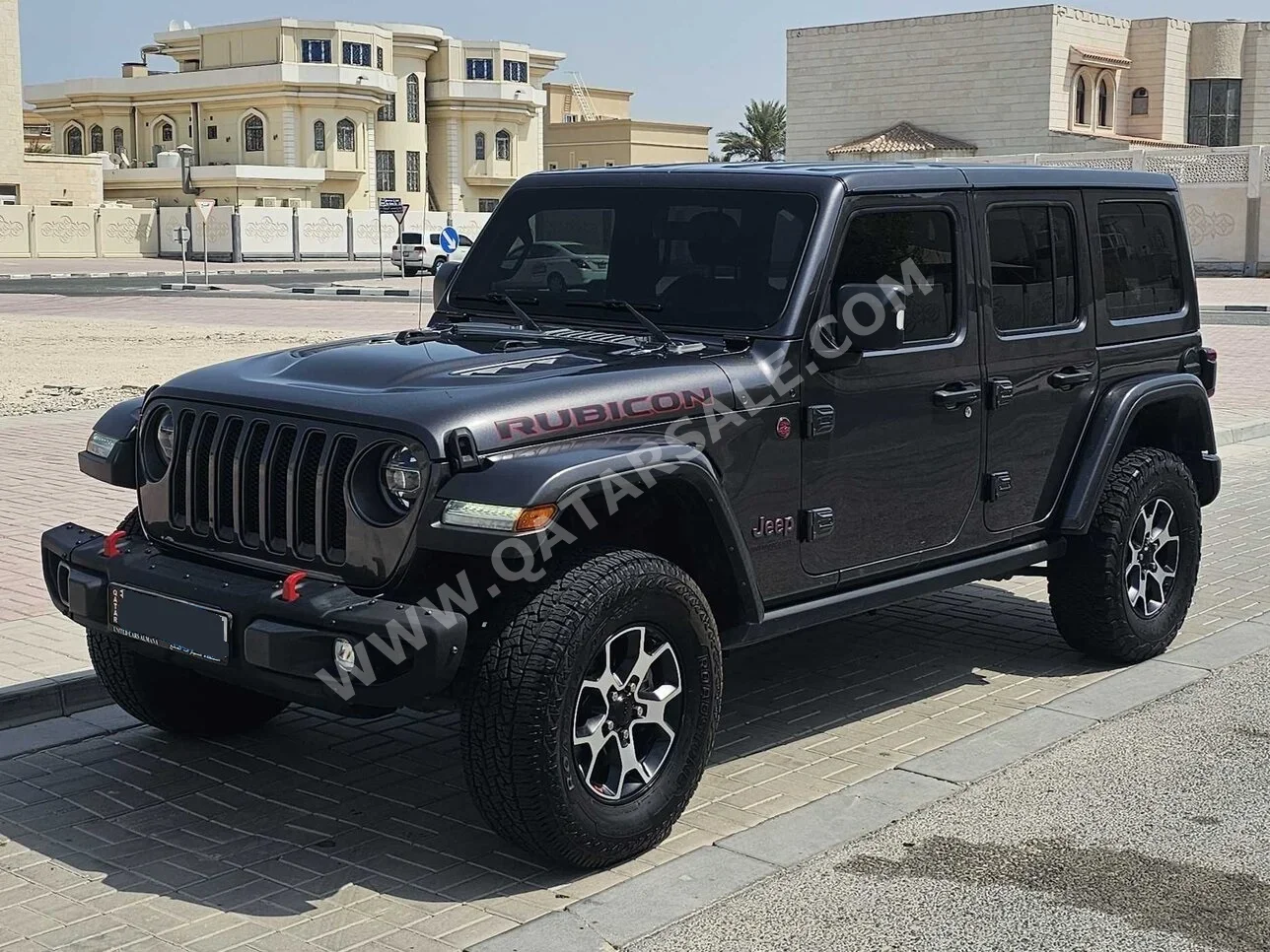 جييب  رانجلار  روبيكون  2022  اوتوماتيك  56,000 كم  6 سلندر  دفع رباعي  اس يو في  رمادي
