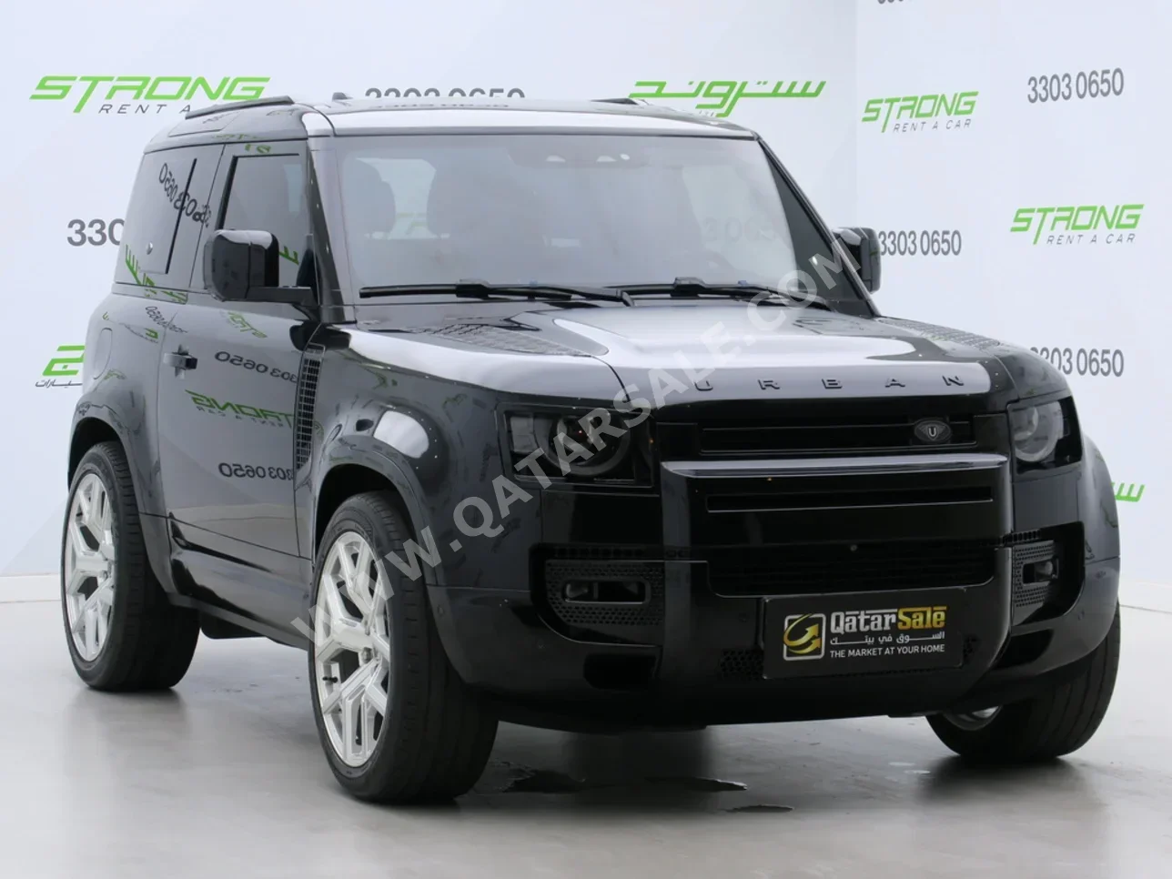 Land Rover  Defender  90 HSE  2022  Automatic  106,000 Km  6 Cylinder  Four Wheel Drive (4WD)  SUV  Black  With Warranty