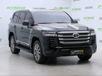 Toyota  Land Cruiser  GXR Twin Turbo  2023  Automatic  57,000 Km  6 Cylinder  Four Wheel Drive (4WD)  SUV  Black  With Warranty