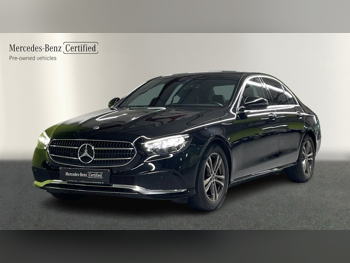 Mercedes-Benz  E-Class  200  2023  Automatic  63,842 Km  4 Cylinder  Rear Wheel Drive (RWD)  Sedan  Black  With Warranty
