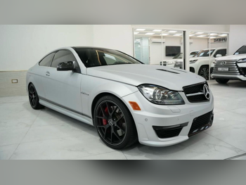 Mercedes-Benz  C-Class  63 Edition 507  2014  Automatic  12,800 Km  8 Cylinder  Rear Wheel Drive (RWD)  Coupe / Sport  Silver Matte