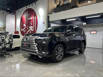 Lexus  LX  600 Luxury  2024  Automatic  43,000 Km  6 Cylinder  Four Wheel Drive (4WD)  SUV  Black  With Warranty