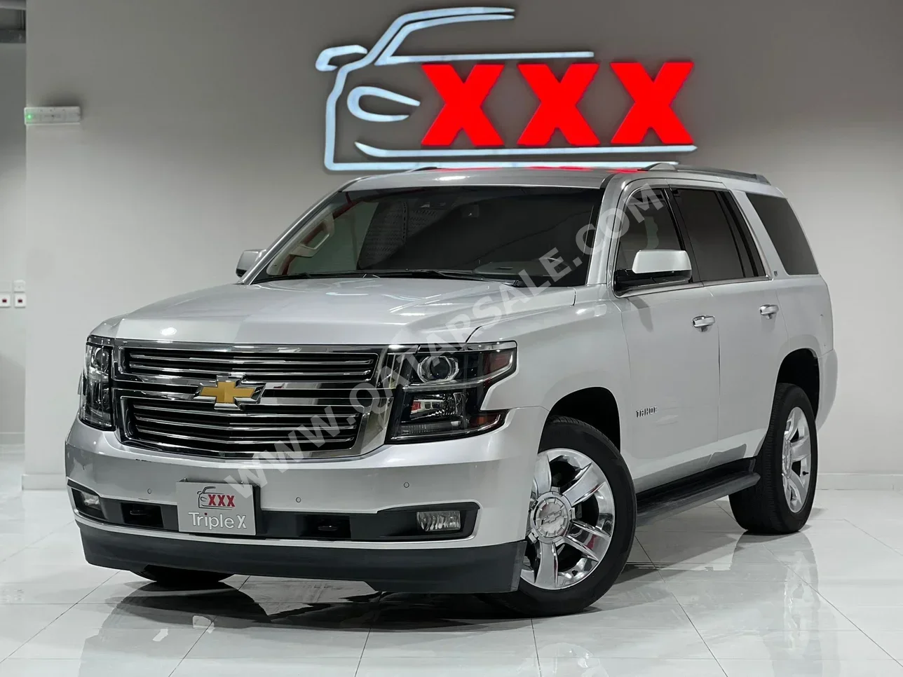 Chevrolet  Tahoe  LT  2019  Automatic  185,000 Km  8 Cylinder  Rear Wheel Drive (RWD)  SUV  Silver