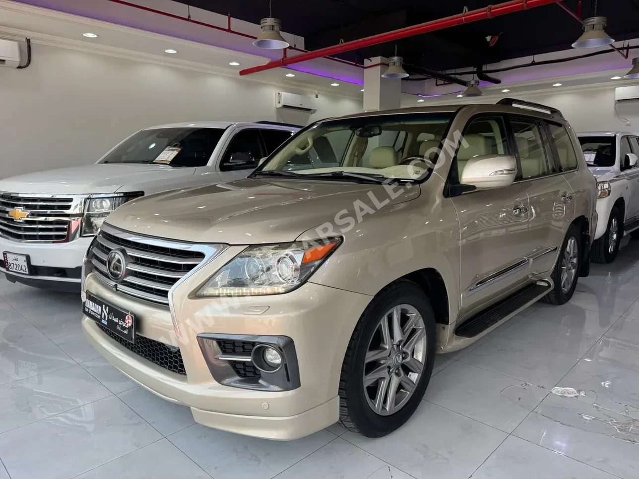 Lexus  LX  570 S  2013  Automatic  263,000 Km  8 Cylinder  Four Wheel Drive (4WD)  SUV  Gold