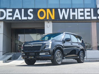 نيسان  باترول  تيتانيوم تيربو  2025  اوتوماتيك  6,000 كم  6 سلندر  دفع رباعي  اس يو في  أسود  تحت الضمان