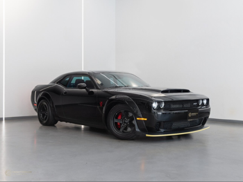 Dodge  Challenger  SRT Demon  2018  Automatic  26,100 Km  8 Cylinder  Rear Wheel Drive (RWD)  Coupe / Sport  Black