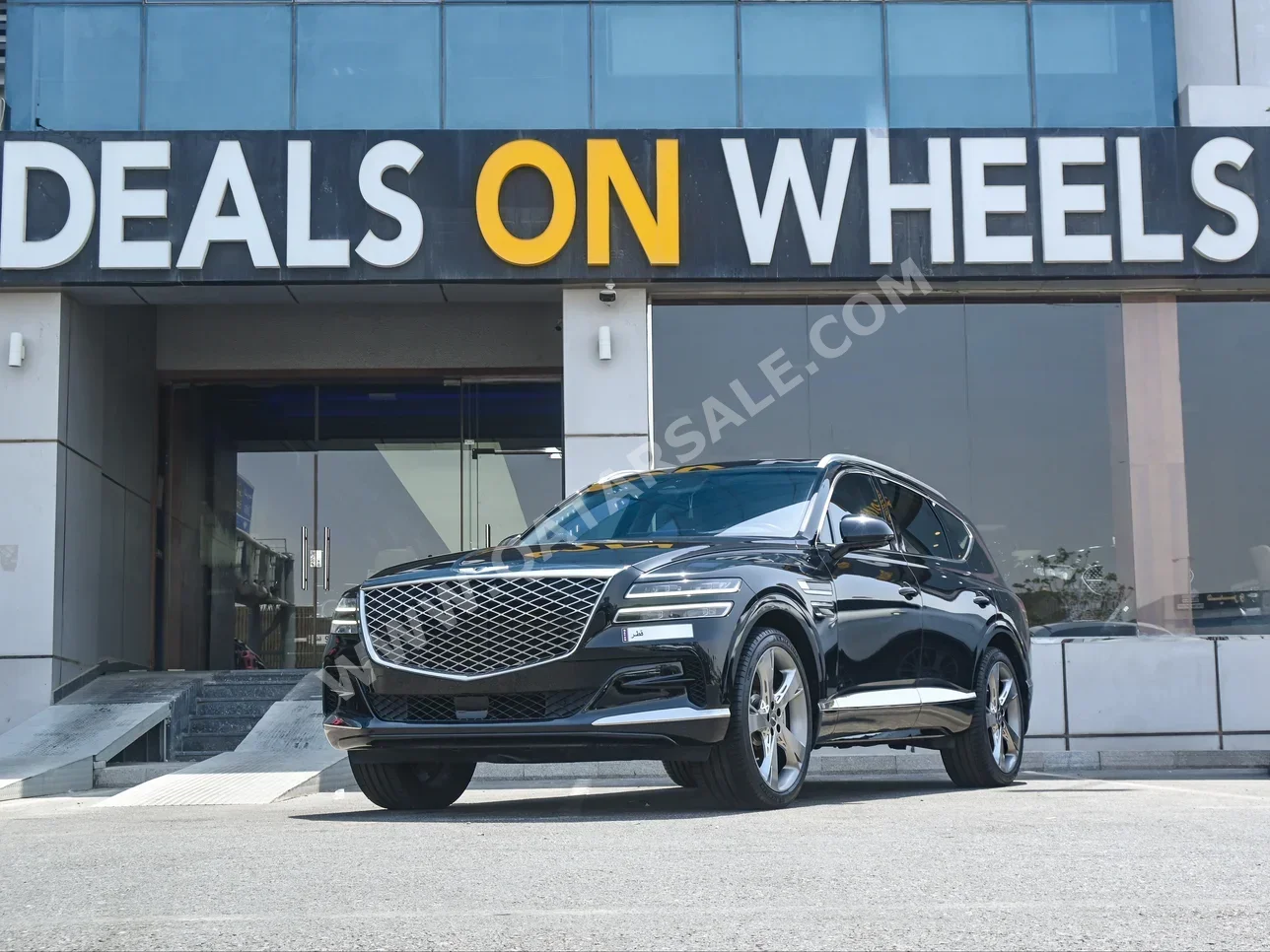 Genesis  GV 80  2021  Automatic  47,000 Km  6 Cylinder  Four Wheel Drive (4WD)  SUV  Black  With Warranty