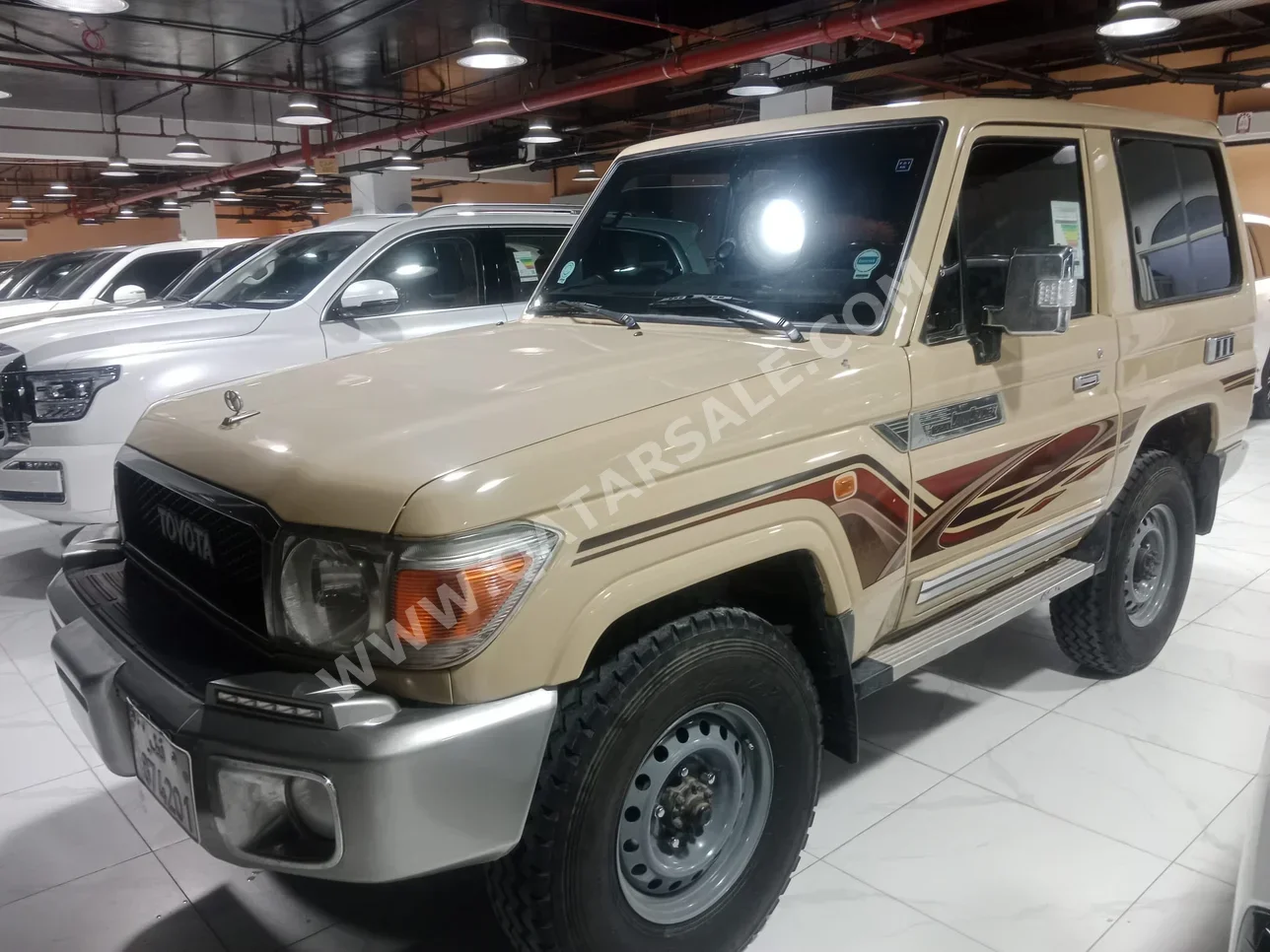 Toyota  Land Cruiser  Hard Top  2016  Manual  118,000 Km  6 Cylinder  Four Wheel Drive (4WD)  SUV  Beige