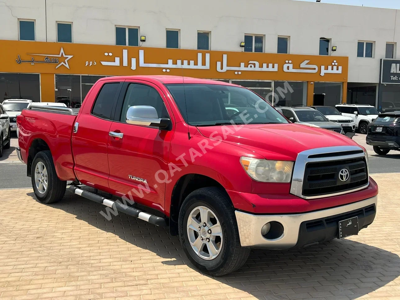 تويوتا  تندرا  2012  اوتوماتيك  130,000 كم  8 سلندر  دفع رباعي  بيكب  أحمر