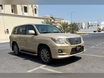 Lexus  LX  570  2011  Automatic  434,000 Km  8 Cylinder  Four Wheel Drive (4WD)  SUV  Gold