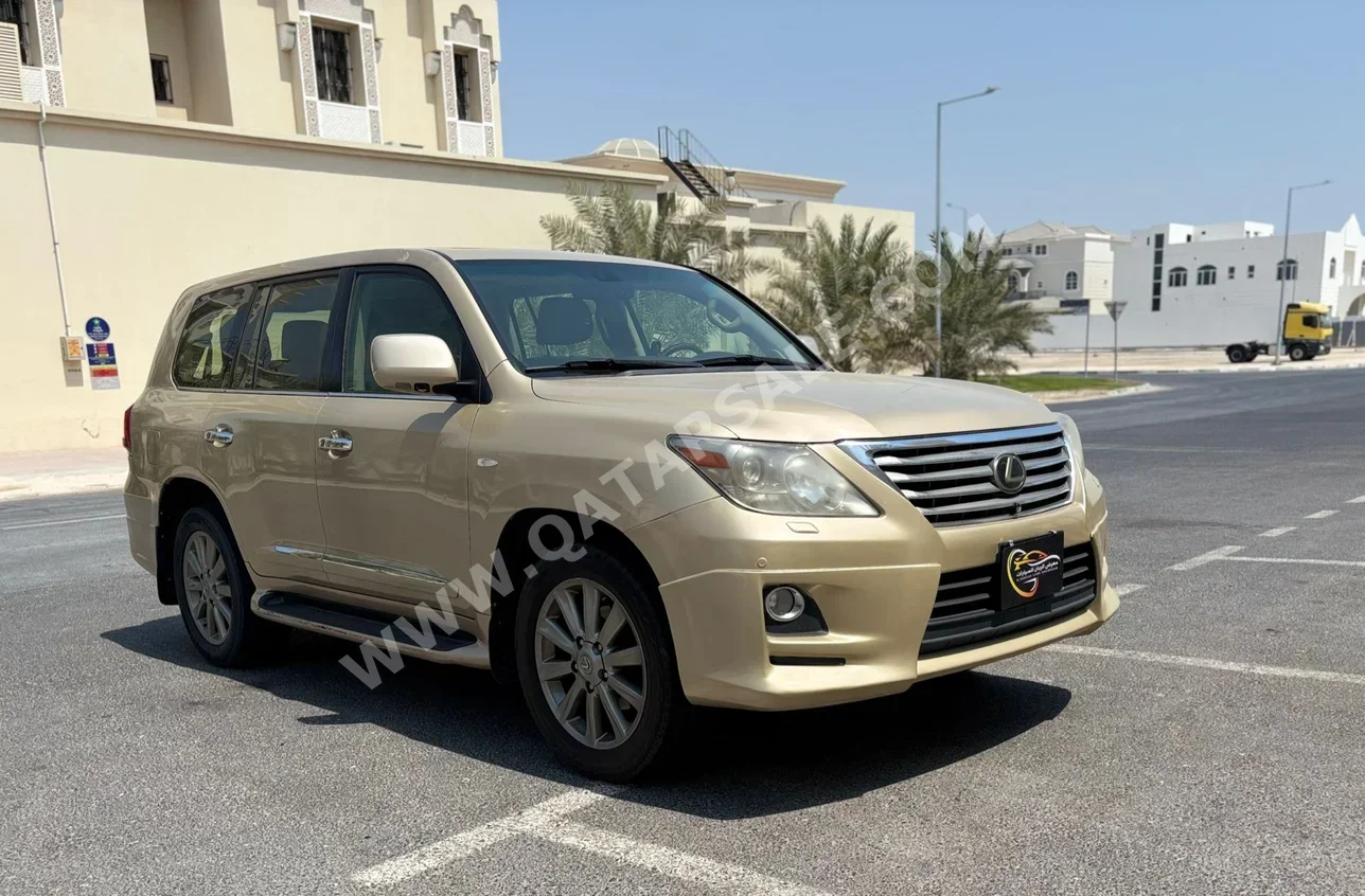 Lexus  LX  570  2011  Automatic  434,000 Km  8 Cylinder  Four Wheel Drive (4WD)  SUV  Gold