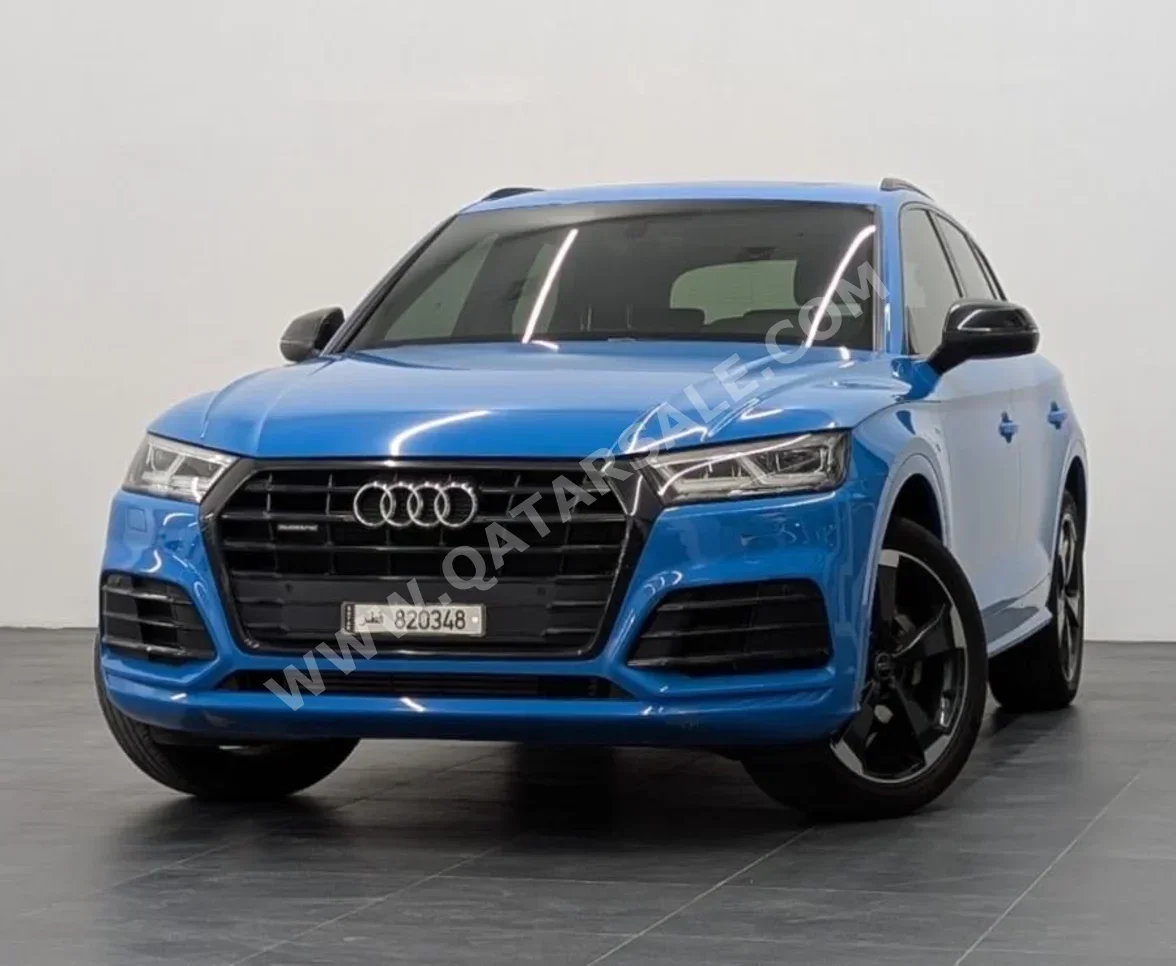 Audi  Q5  45 TFSI  2020  Automatic  82,400 Km  4 Cylinder  All Wheel Drive (AWD)  SUV  Blue  With Warranty