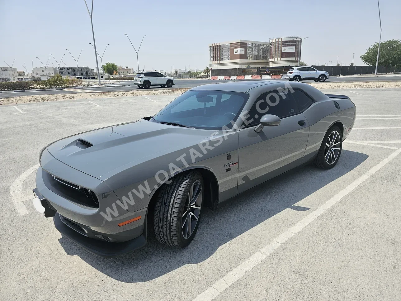 دودج  تشالنجر  ار/تي بلاس  2023  اوتوماتيك  17,000 كم  8 سلندر  دفع خلفي  كوبيه \ سبورت  رمادي  تحت الضمان