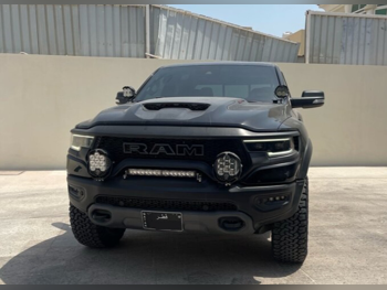 Dodge  Ram  TRX  2022  Automatic  107,000 Km  8 Cylinder  Four Wheel Drive (4WD)  Pick Up  Black  With Warranty