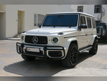 Mercedes-Benz  G-Class  63 AMG  2020  Automatic  111,000 Km  8 Cylinder  Four Wheel Drive (4WD)  SUV  White