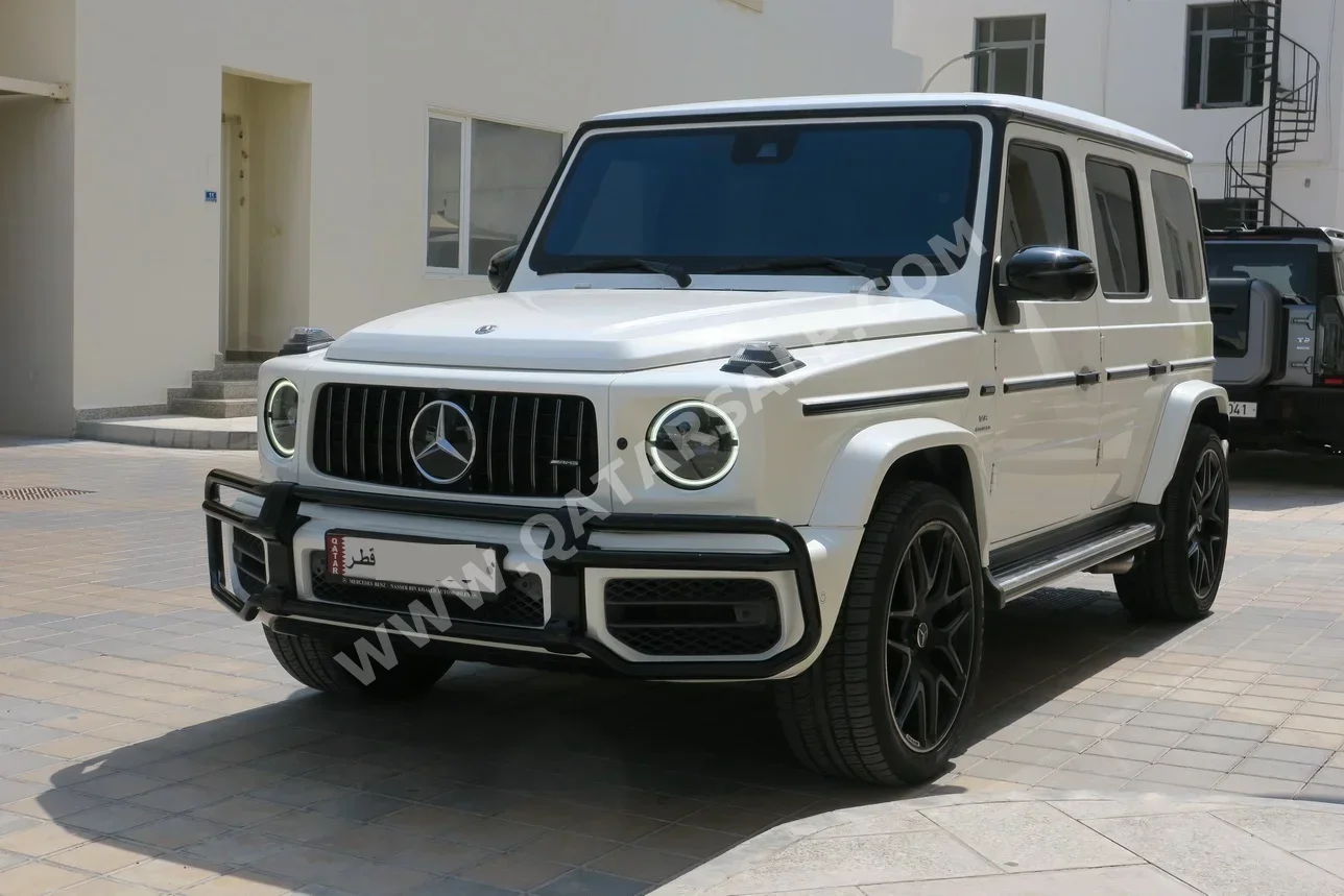 Mercedes-Benz  G-Class  63 AMG  2020  Automatic  109,000 Km  8 Cylinder  Four Wheel Drive (4WD)  SUV  White
