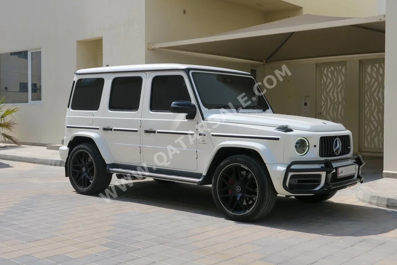 Mercedes-Benz G-Class 63 AMG 2020 Automatic 120,000 Km 8 Cylinder Four Wheel Drive (4WD) SUV White