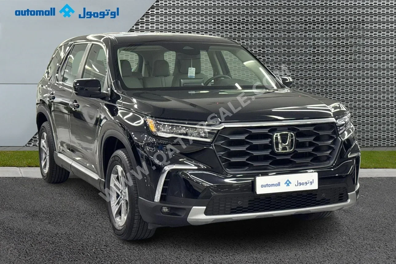 Honda  Pilot  EX  2024  Automatic  11,937 Km  6 Cylinder  Front Wheel Drive (FWD)  SUV  Black  With Warranty