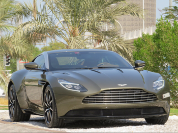 Aston Martin  DB  11  2017  Automatic  16,500 Km  12 Cylinder  All Wheel Drive (AWD)  Coupe / Sport  Olive Green  With Warranty