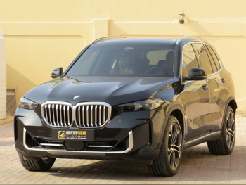 BMW  X-Series  X5  2025  Automatic  3,000 Km  6 Cylinder  Four Wheel Drive (4WD)  SUV  Black  With Warranty