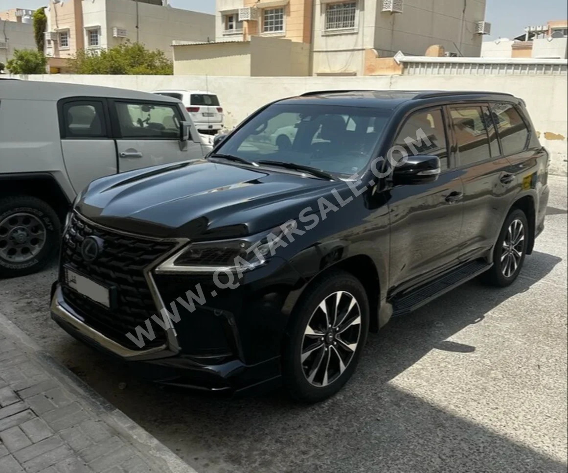 لكزس  ال اكس  570 اس بلاك ايديشن  2021  اوتوماتيك  86,000 كم  8 سلندر  دفع رباعي  اس يو في  أسود  تحت الضمان