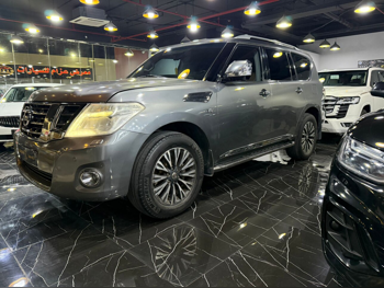 Nissan  Patrol  Platinum  2016  Automatic  210,000 Km  8 Cylinder  Four Wheel Drive (4WD)  SUV  Gray