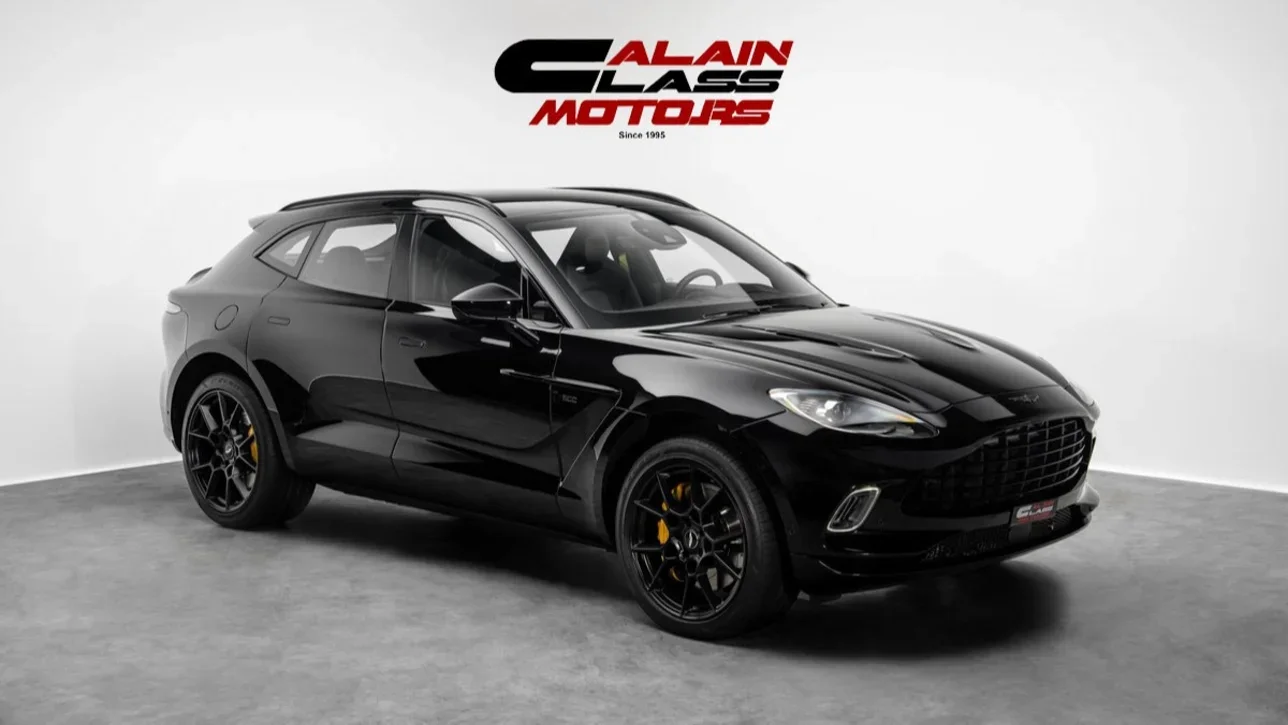 Aston Martin  DB  X  2021  Automatic  13,611 Km  8 Cylinder  All Wheel Drive (AWD)  SUV  Black  With Warranty