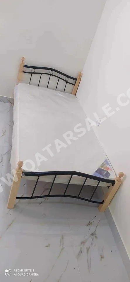 Beds - Single  - Yellow  - Mattress Included