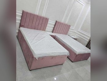 Beds - Single  - Pink  - Mattress Included