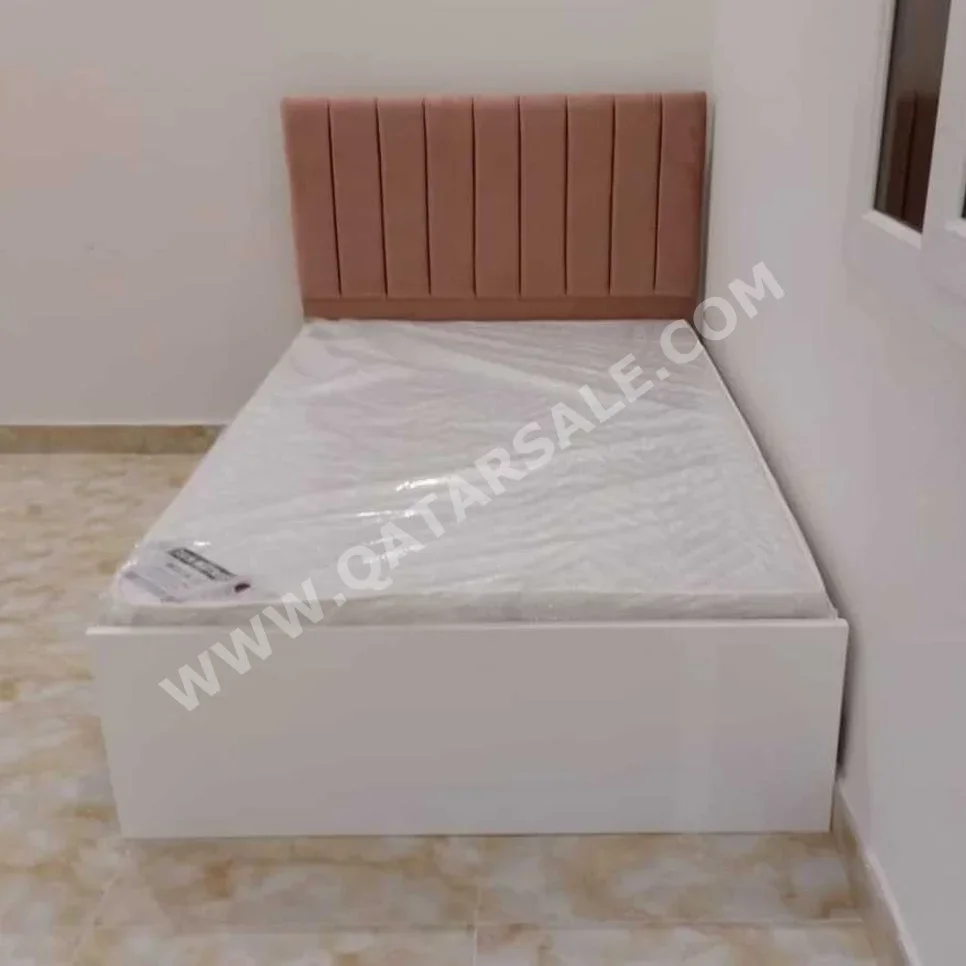 Beds - Single  - Pink  - Mattress Included