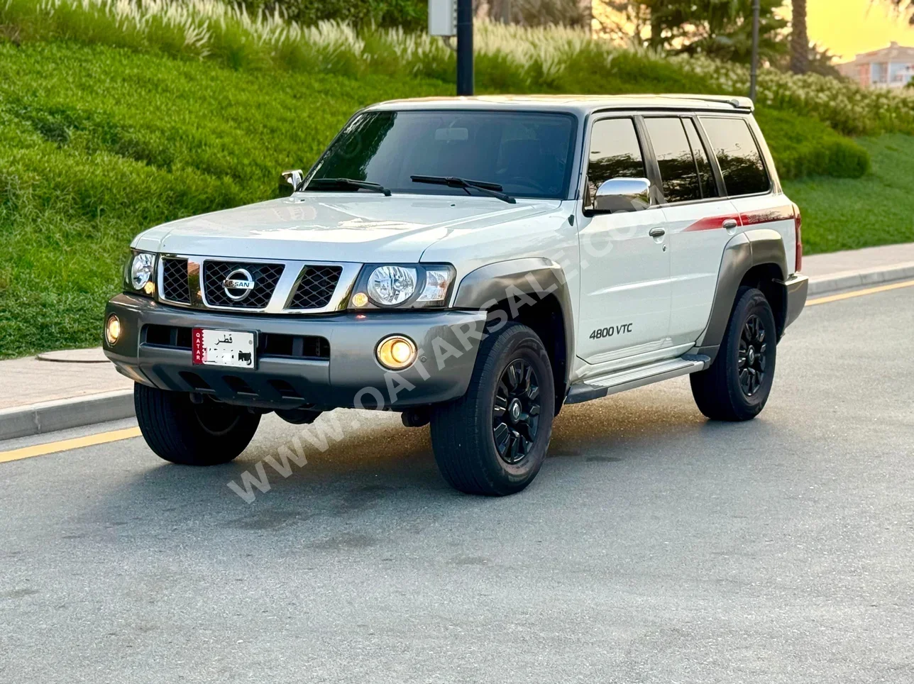 Nissan  Patrol  Super Safari  2018  Automatic  112,000 Km  6 Cylinder  Four Wheel Drive (4WD)  SUV  White