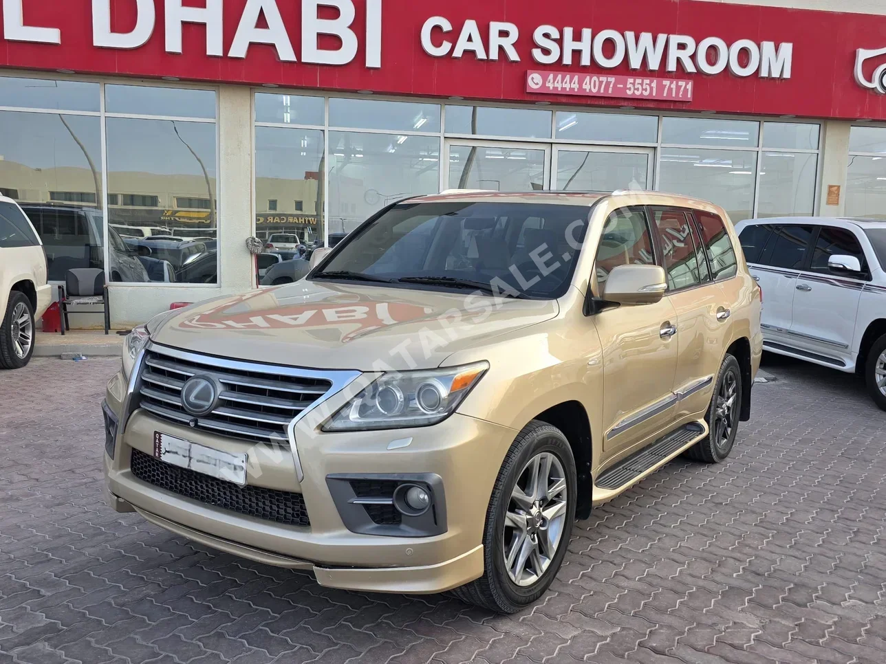 Lexus  LX  570  2008  Automatic  363,000 Km  8 Cylinder  Four Wheel Drive (4WD)  SUV  Gold
