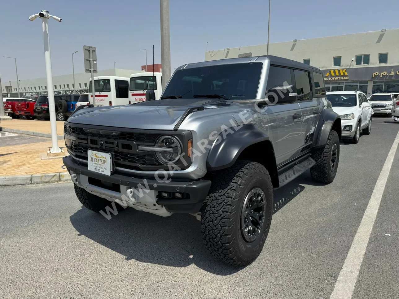 Ford  Bronco  Raptor  2023  Automatic  15,000 Km  6 Cylinder  Four Wheel Drive (4WD)  SUV  Gray  With Warranty