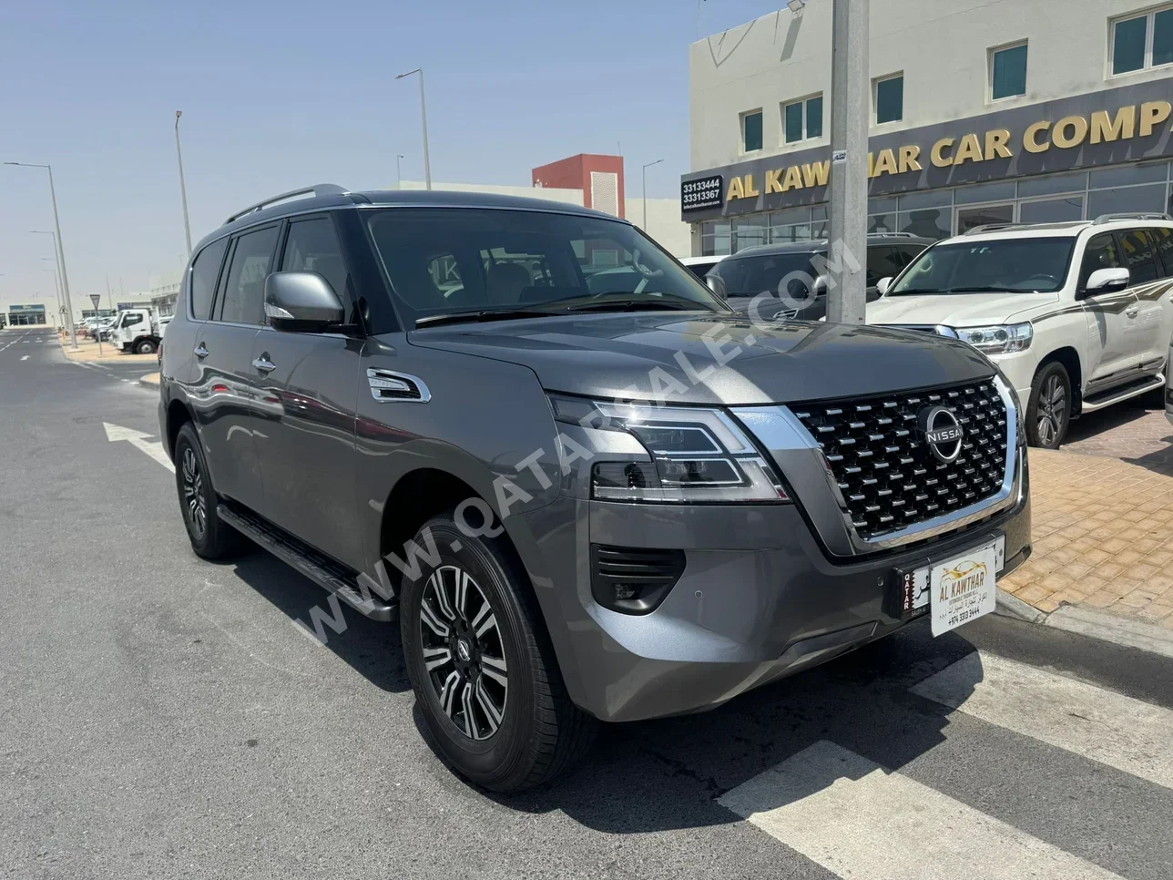 Nissan  Patrol  SE  2024  Automatic  14,000 Km  6 Cylinder  Four Wheel Drive (4WD)  SUV  Gray  With Warranty