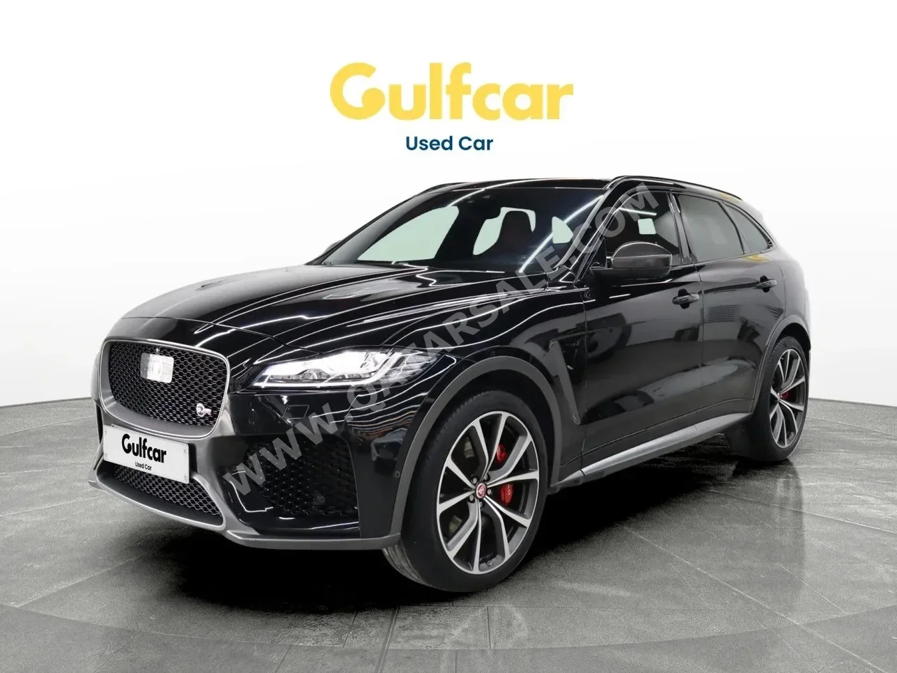 Jaguar  F-Pace  SVR  2020  Automatic  117,753 Km  8 Cylinder  All Wheel Drive (AWD)  SUV  Black