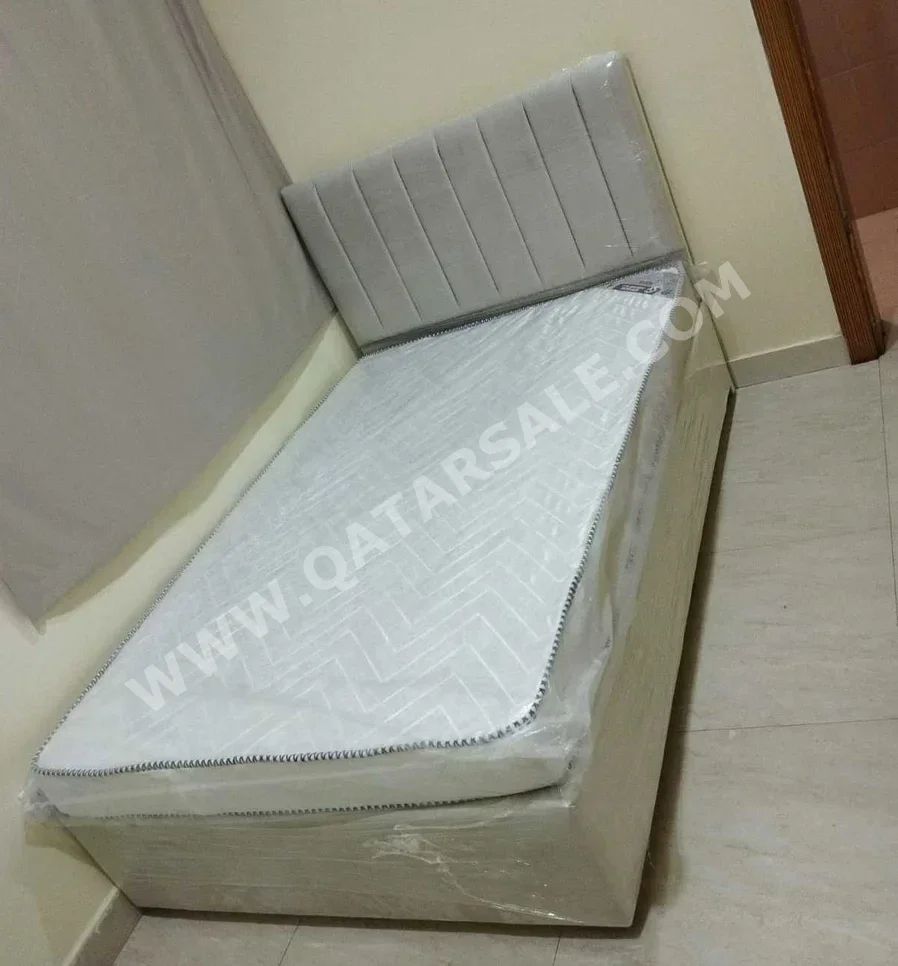 Beds - Single  - White  - Mattress Included