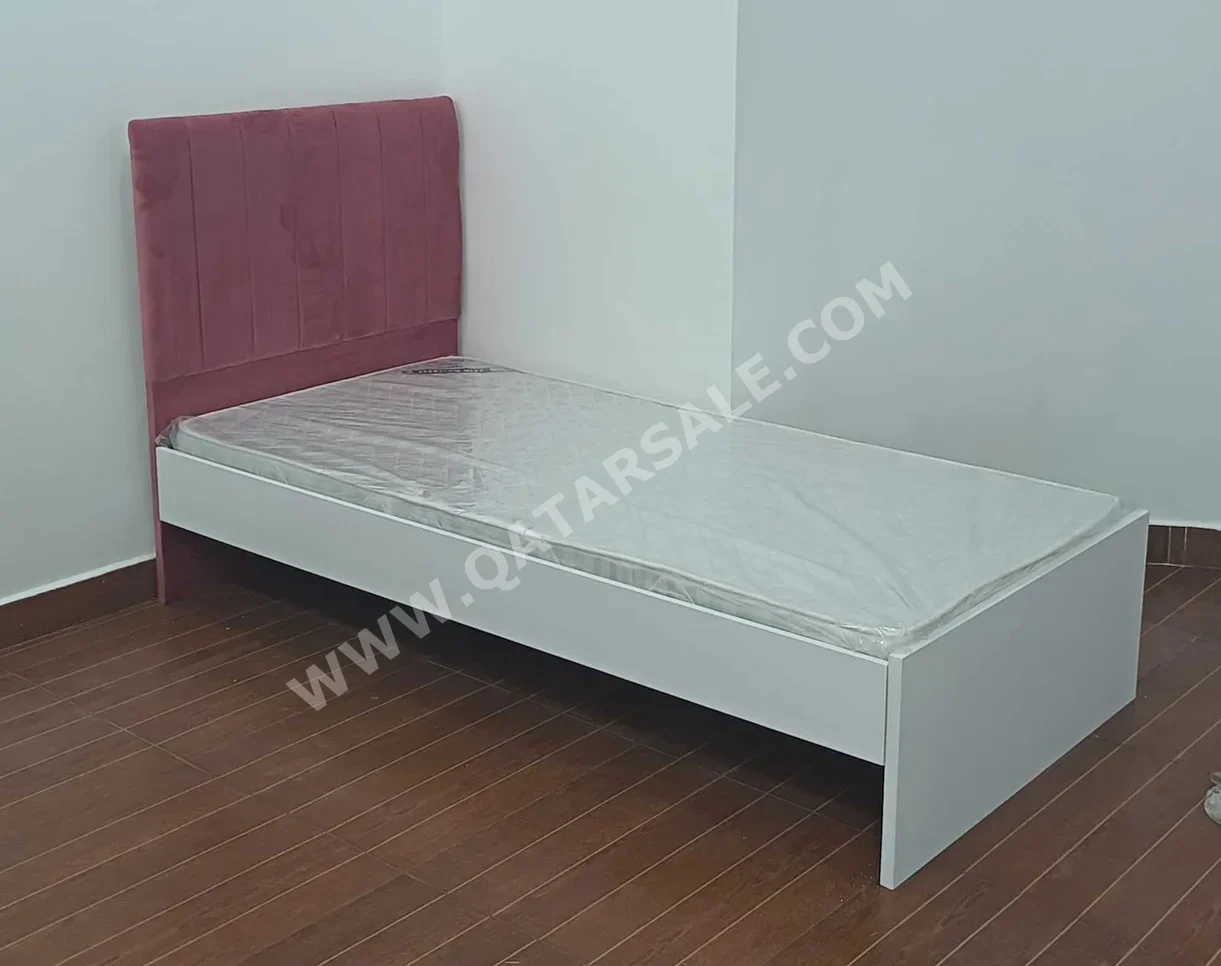 Beds - Single  - Pink  - Mattress Included