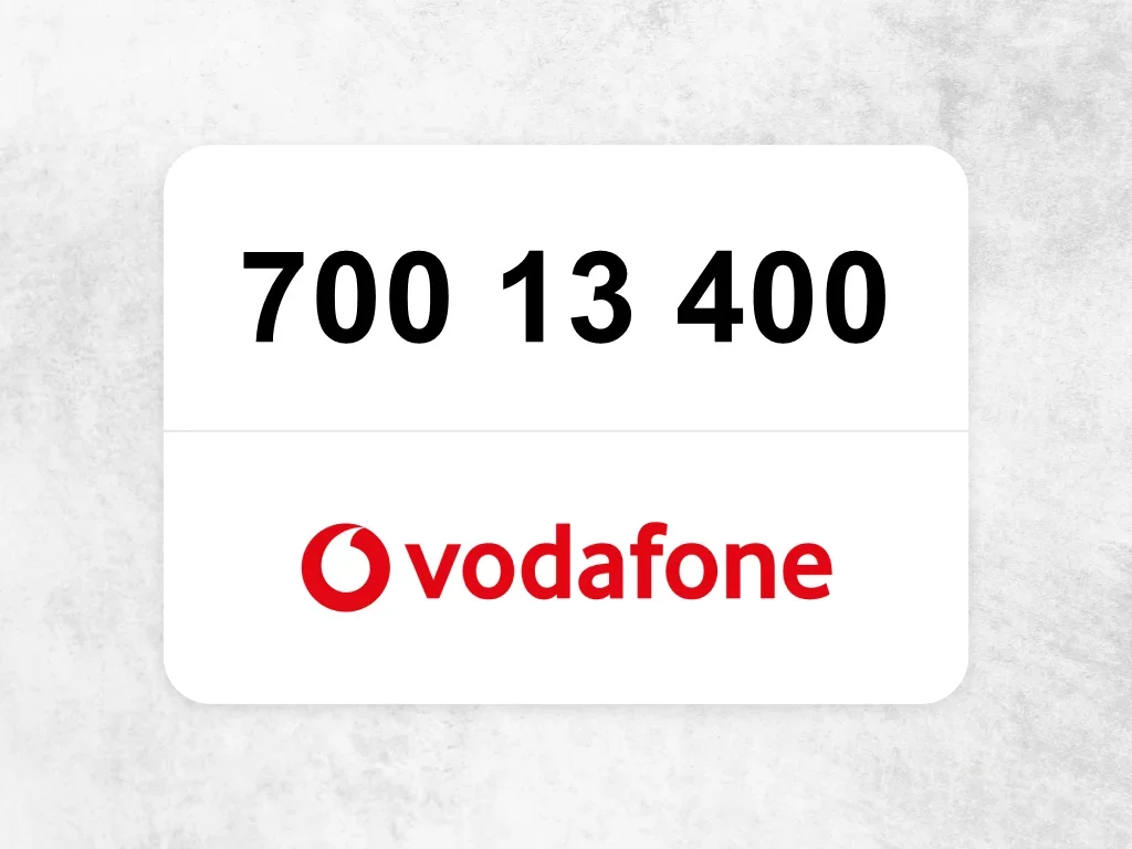 جوال فودافون  700 13 400