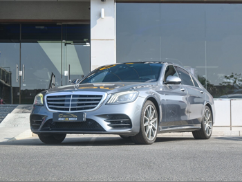 Mercedes-Benz  S-Class  450  2019  Automatic  200,000 Km  6 Cylinder  Rear Wheel Drive (RWD)  Sedan  Gray
