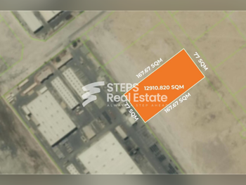 Lands For Sale in Al Wakrah  - Mesaieed  -Area Size 12,911 Square Meter