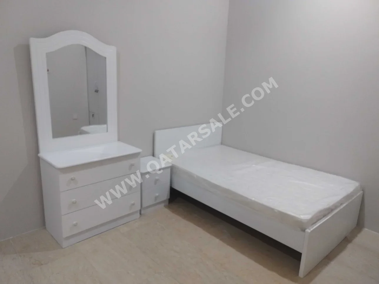 Bedroom Sets - 2 Pieces Set  - White