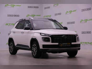 Hyundai  Venue  2023  Automatic  178,000 Km  3 Cylinder  Front Wheel Drive (FWD)  SUV  White