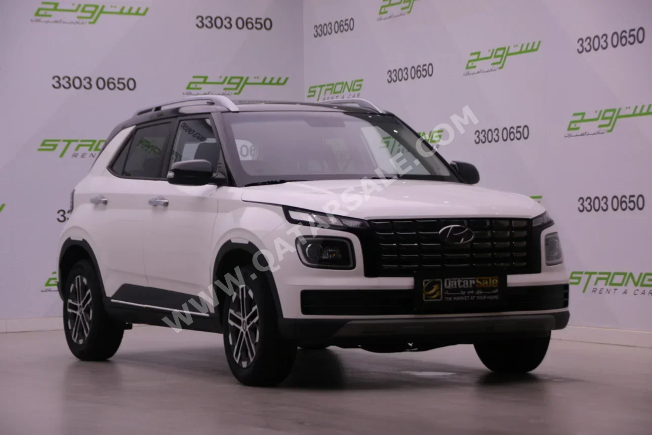 Hyundai  Venue  2023  Automatic  178,000 Km  3 Cylinder  Front Wheel Drive (FWD)  SUV  White