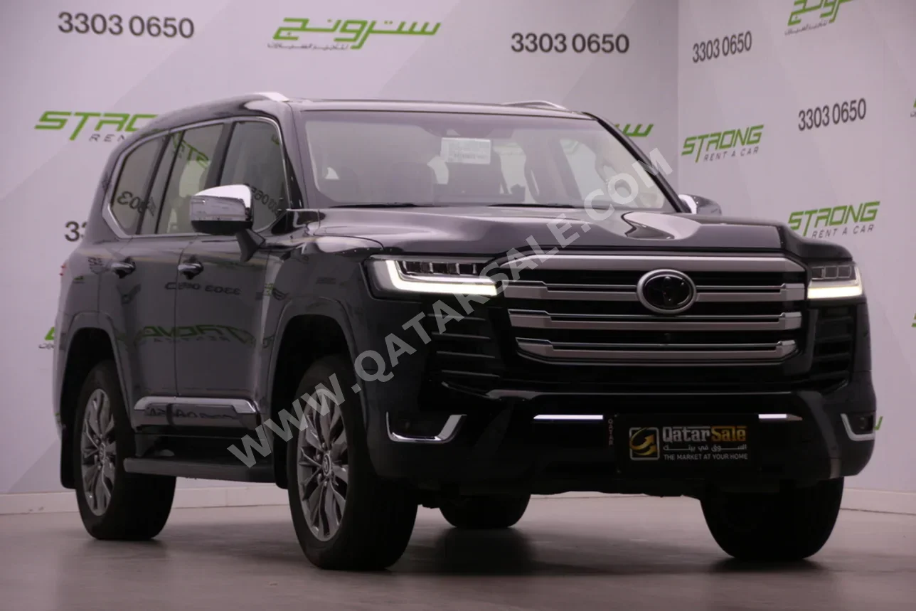 Toyota  Land Cruiser  VXR Twin Turbo  2024  Automatic  32,000 Km  6 Cylinder  Four Wheel Drive (4WD)  SUV  Black  With Warranty