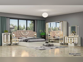 Bedroom Sets - Qatar Design  - 4 Pieces Set  - Brown