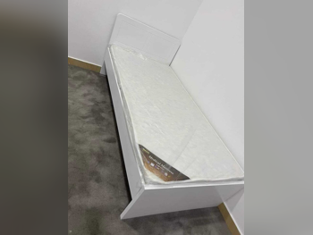 Beds - Single  - White  - Mattress Included
