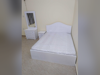 Bedroom Sets - Qatar Design  - 3 Pieces Set  - White