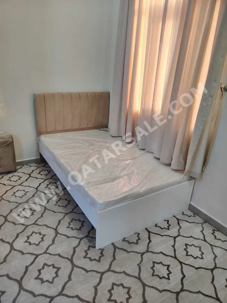 Beds - Single  - Brown  - Mattress Included